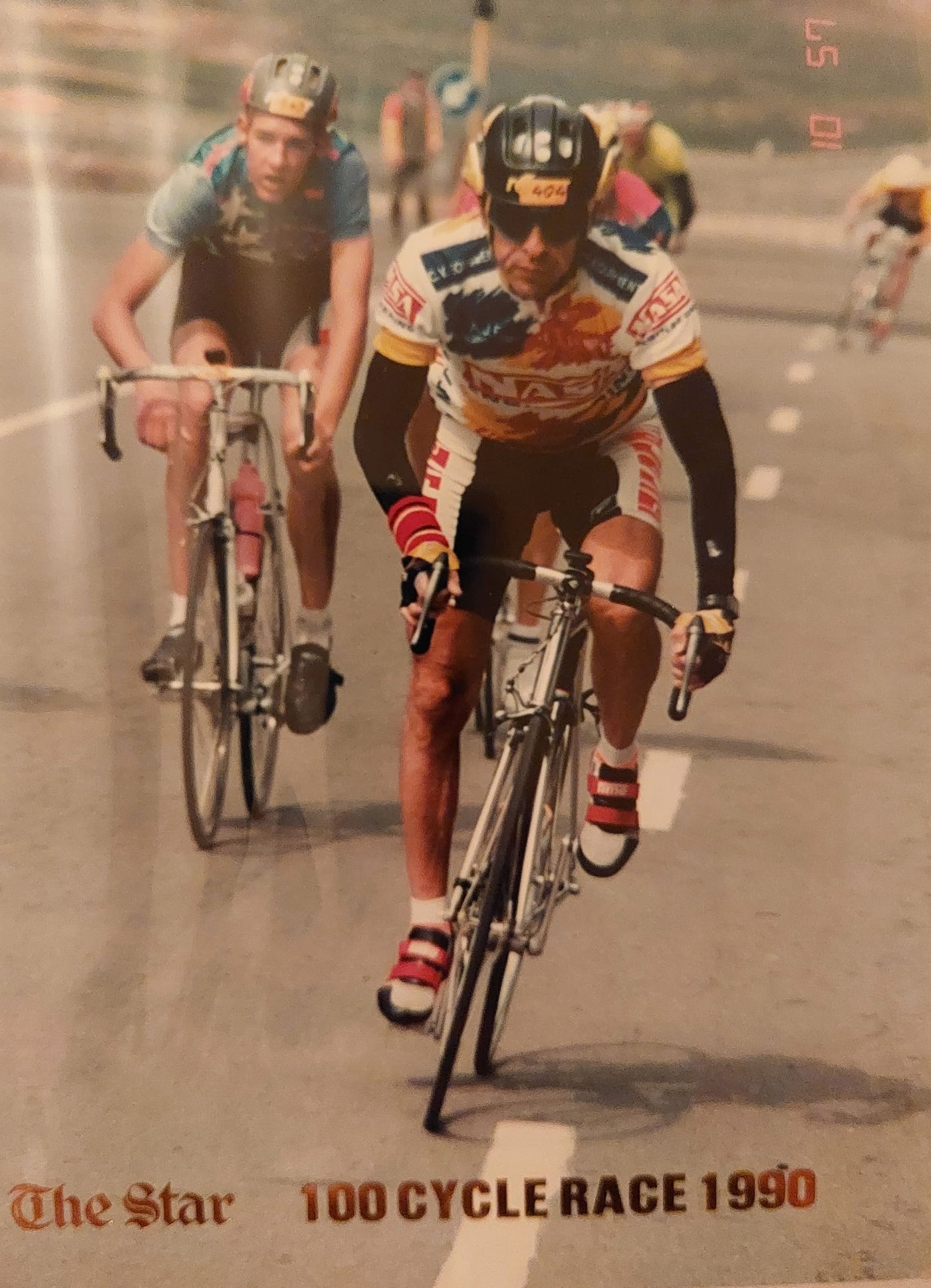 João Fernandes Pereira Carapinha na The Star 100 Cycle Race de 1990